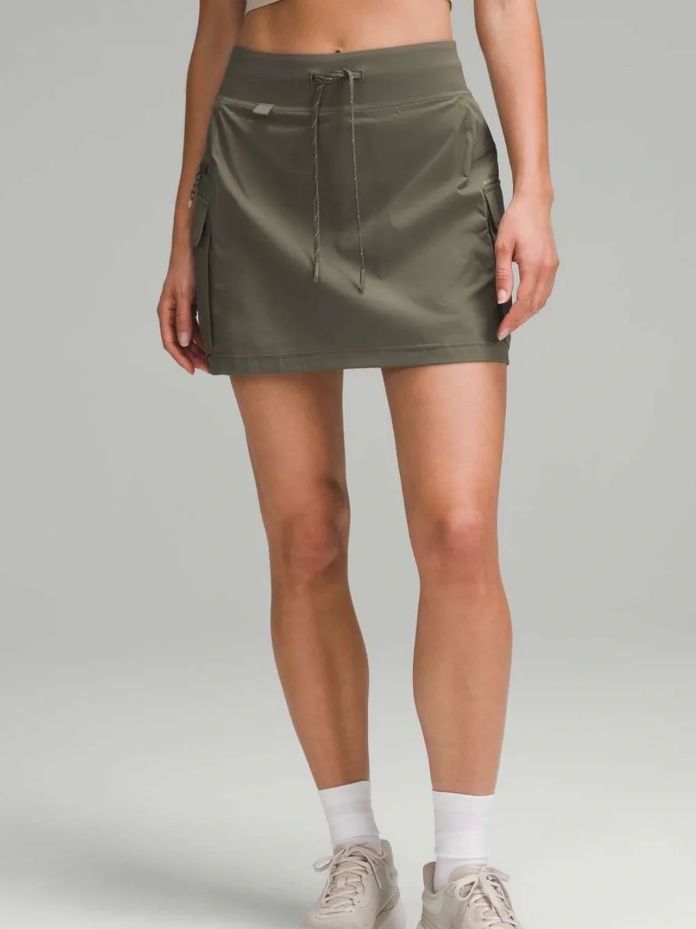 Lululemon Cargo High-Rise Hiking Skirt Army Green